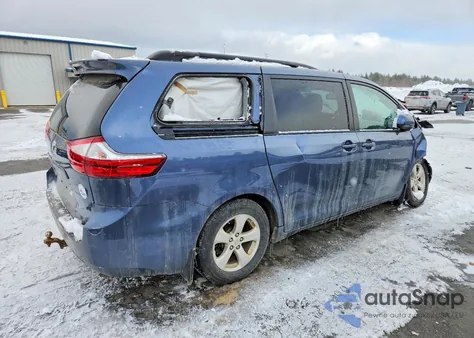 2017 Toyota Sienna Le from USA, damaged, VIN 5TDKZ3DC0HS864625